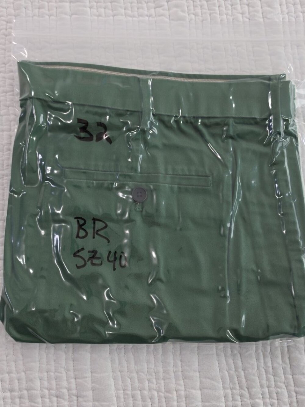 Banana Republic Walking Shorts Mens 40 Verdent Green 9" Inseam Stretch Classic - Picture 15 of 15